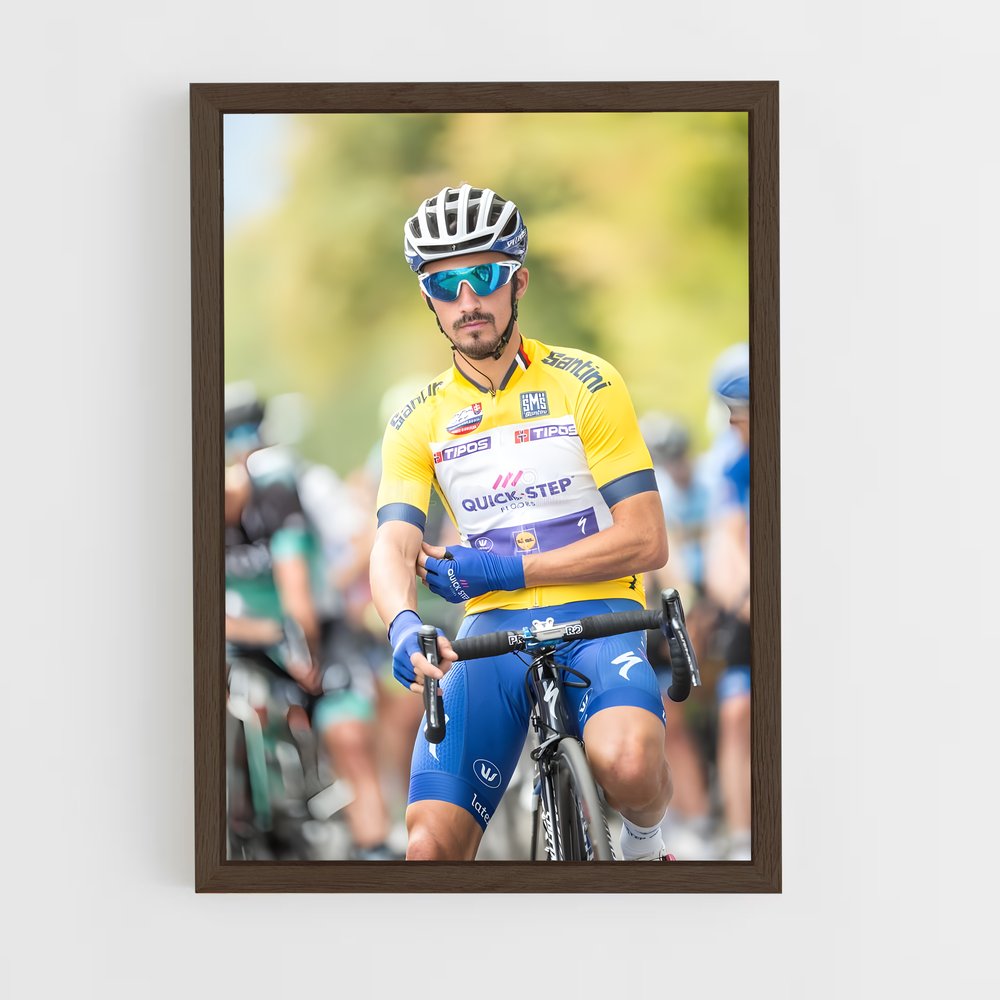Poster La Course en Jaune – affiche Cyclisme (vue 5)